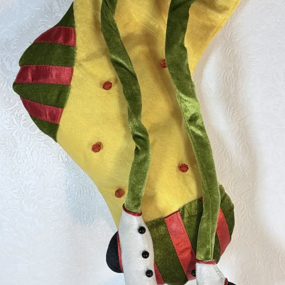 Department Dept 56 Frog Christmas Stocking